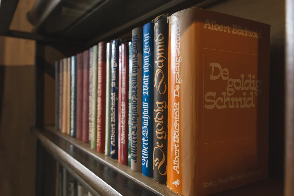 Bücher des Schriftstellers Albert Bächtold